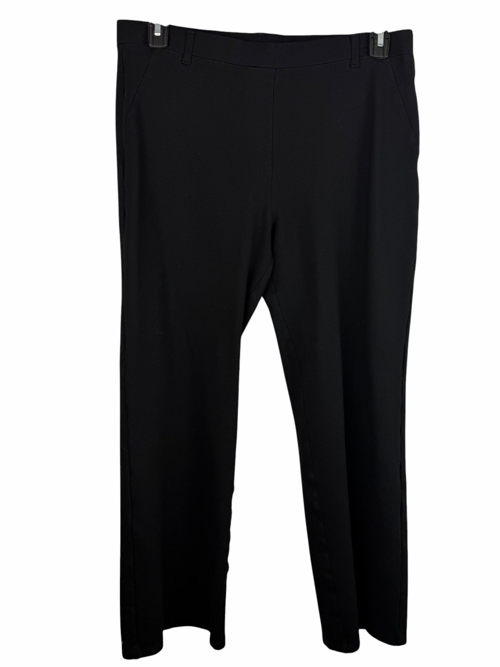 Quince | Black Ultra Stretch Ponte Bootcut Pants